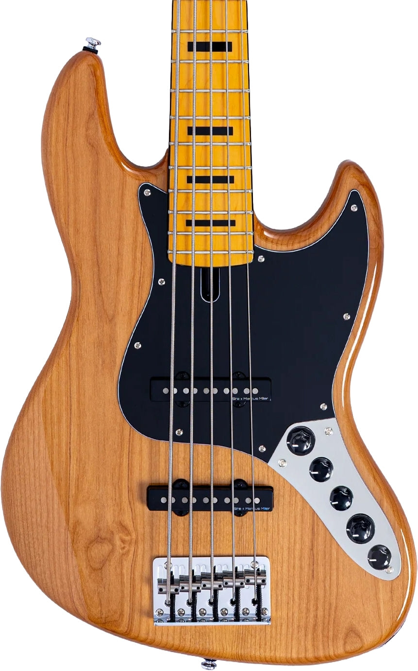 Sire 5 String RH Marcus Miller V Alder Series Electric Bass - Natural