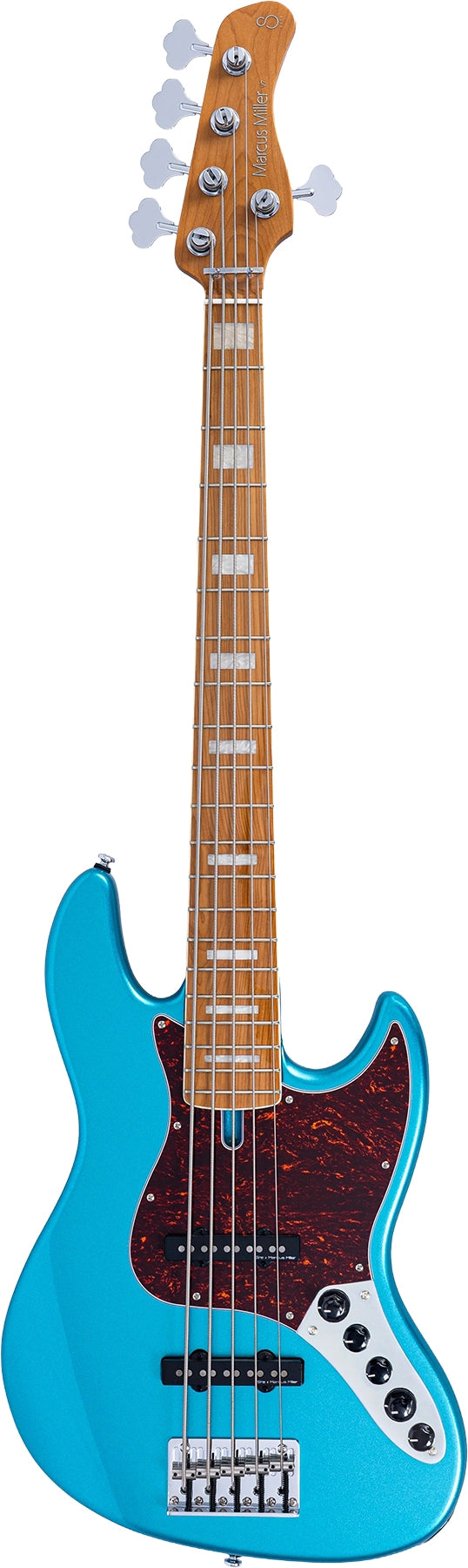 Sire 5 String RH Marcus Miller V Alder Series Electric Bass – Tide Pool