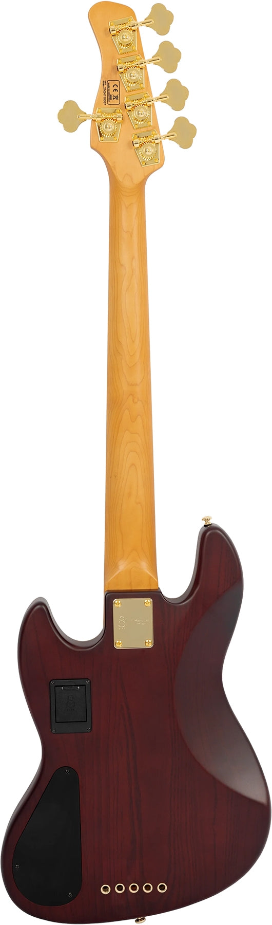 Sire 5 String RH Marcus Miller V Series Electric Bass with Gig Bag - Natural Satin