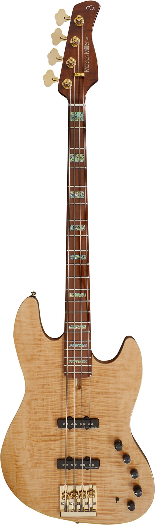 Sire 4 String RH Marcus Miller V DX Series Electric Bass with Case - Natural