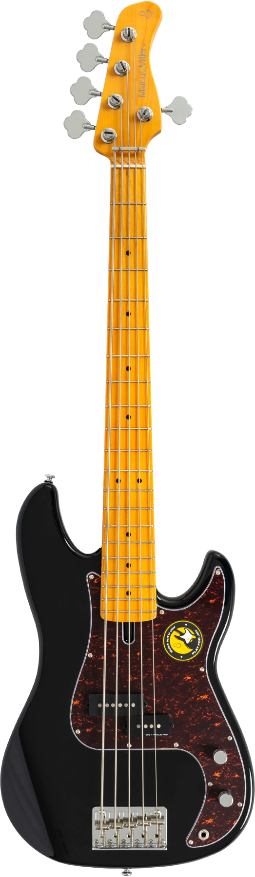 Sire 5 String RH Marcus Miller P Alder Series Electric Bass - Black