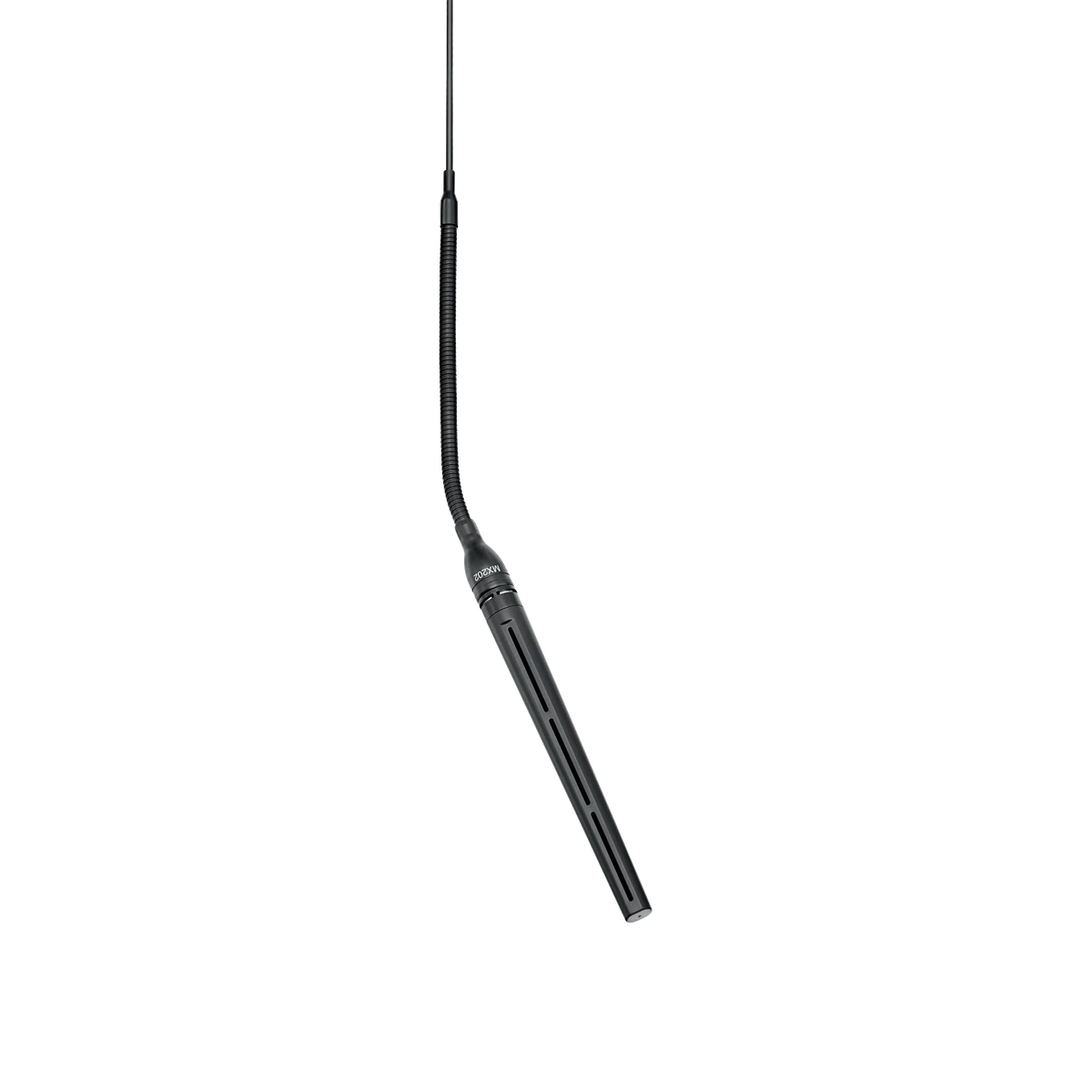 Shure MX202BP/MS - Mini-Shotgun Overhead Mic with Plate Preamp - Black - product view 1