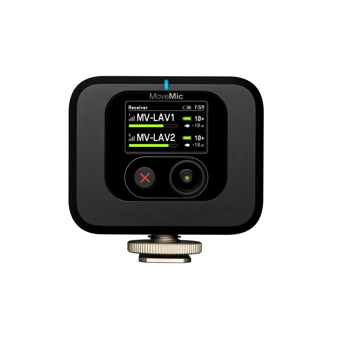 Shure MV-R-Z7 - MoveMic Plug-In Receiver - Shoe Mountable - product view 2