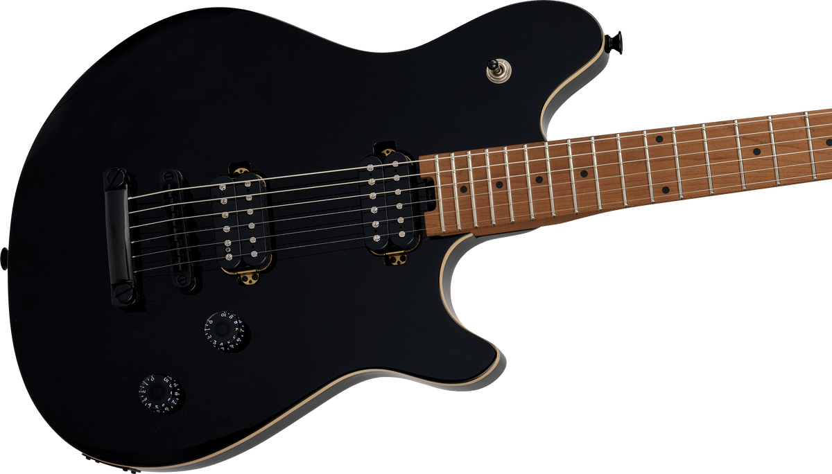 EVH® Wolfgang® Standard T.O.M., Baked Maple Fingerboard, Gloss Black