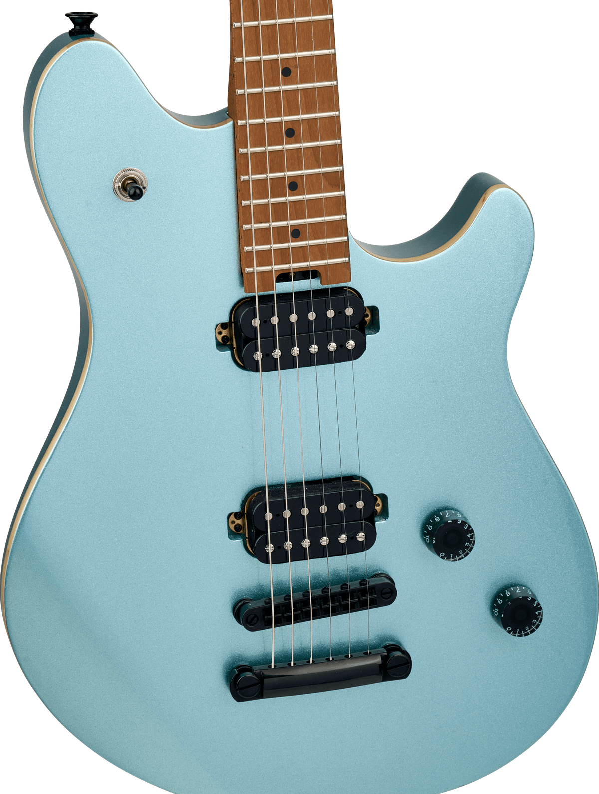 EVH® Wolfgang® Standard T.O.M., Baked Maple Fingerboard, Sea Foam Pearl Metallic