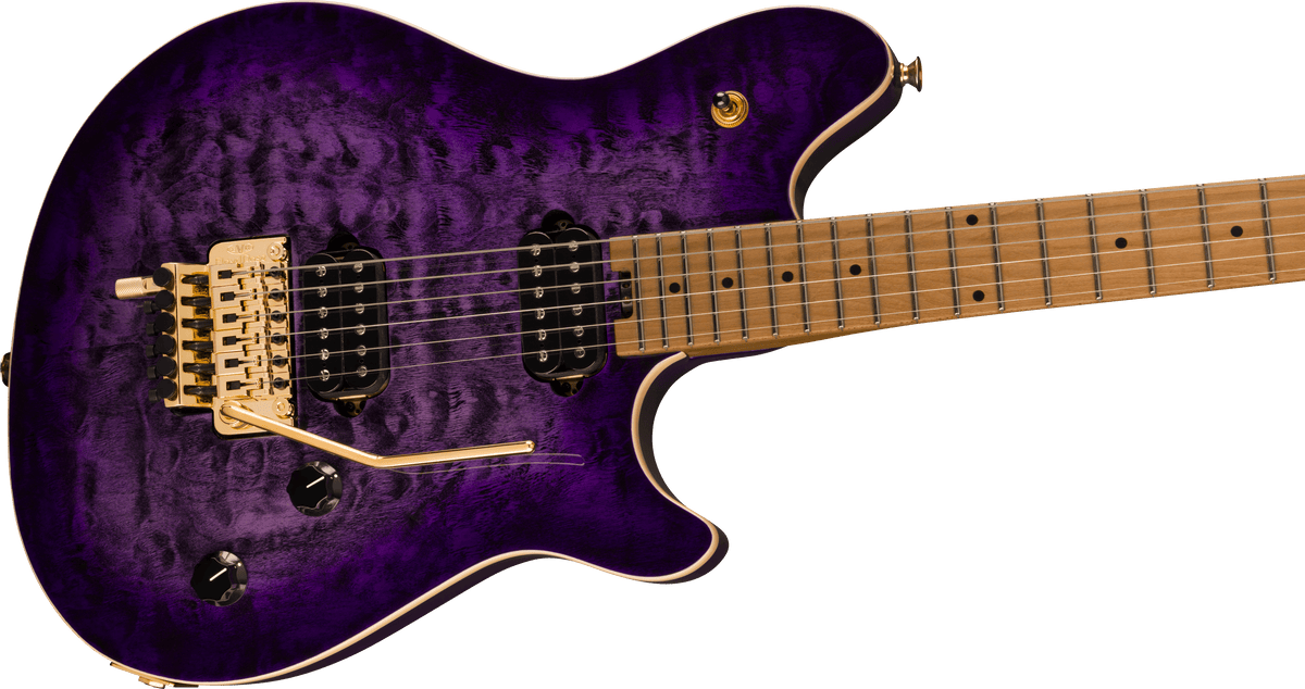 EVH Wolfgang® Special QM, Baked Maple Fingerboard, Purple Burst