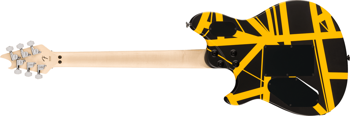EVH Wolfgang® Special Striped Series, Ebony Fingerboard, Black and Yellow