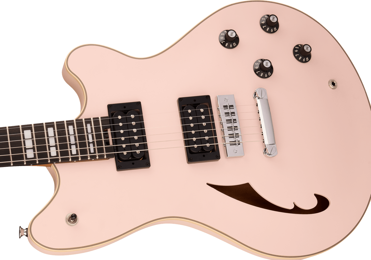 EVH Limited Edition SA-126 Special, Ebony Fingerboard, Satin Shell Pink