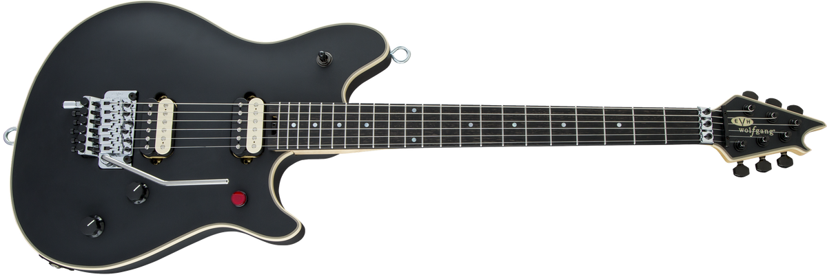 EVH Wolfgang® USA Edward Van Halen Signature, Ebony Fingerboard, Stealth