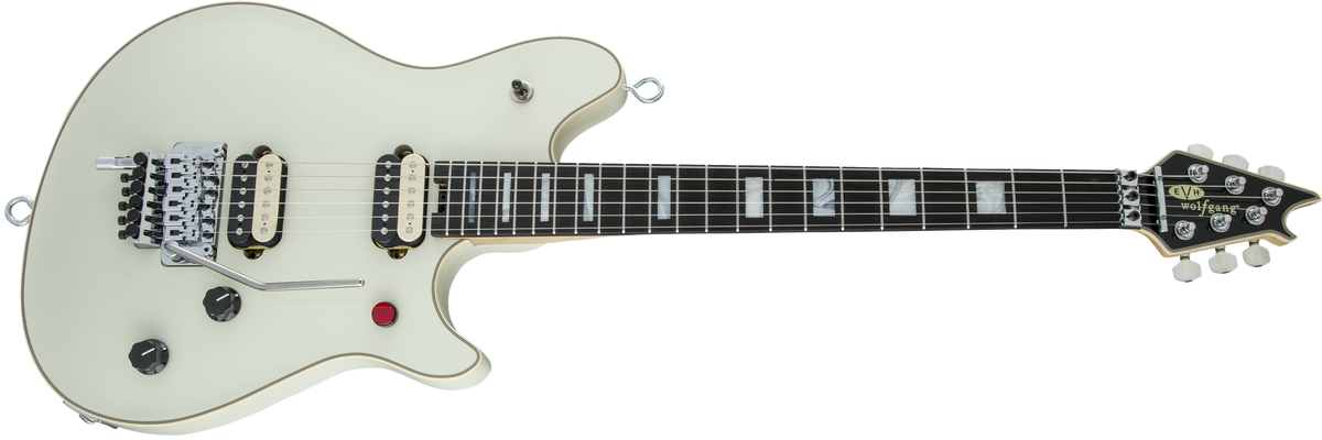 EVH Wolfgang® USA Edward Van Halen Signature, Ebony Fingerboard, Ivory