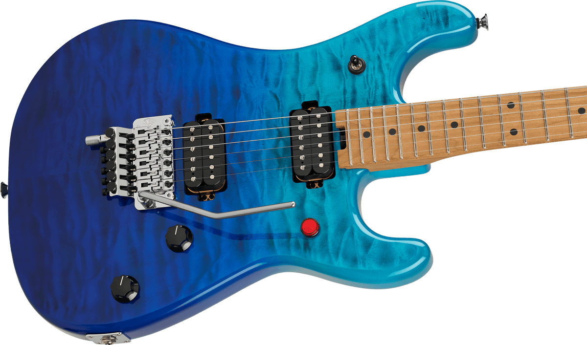 EVH 5150®  Series Deluxe QM, Baked Maple, Pacific Drift
