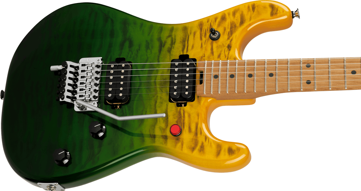 EVH 5150®  Series Deluxe QM, Baked Maple, Limeade Zest