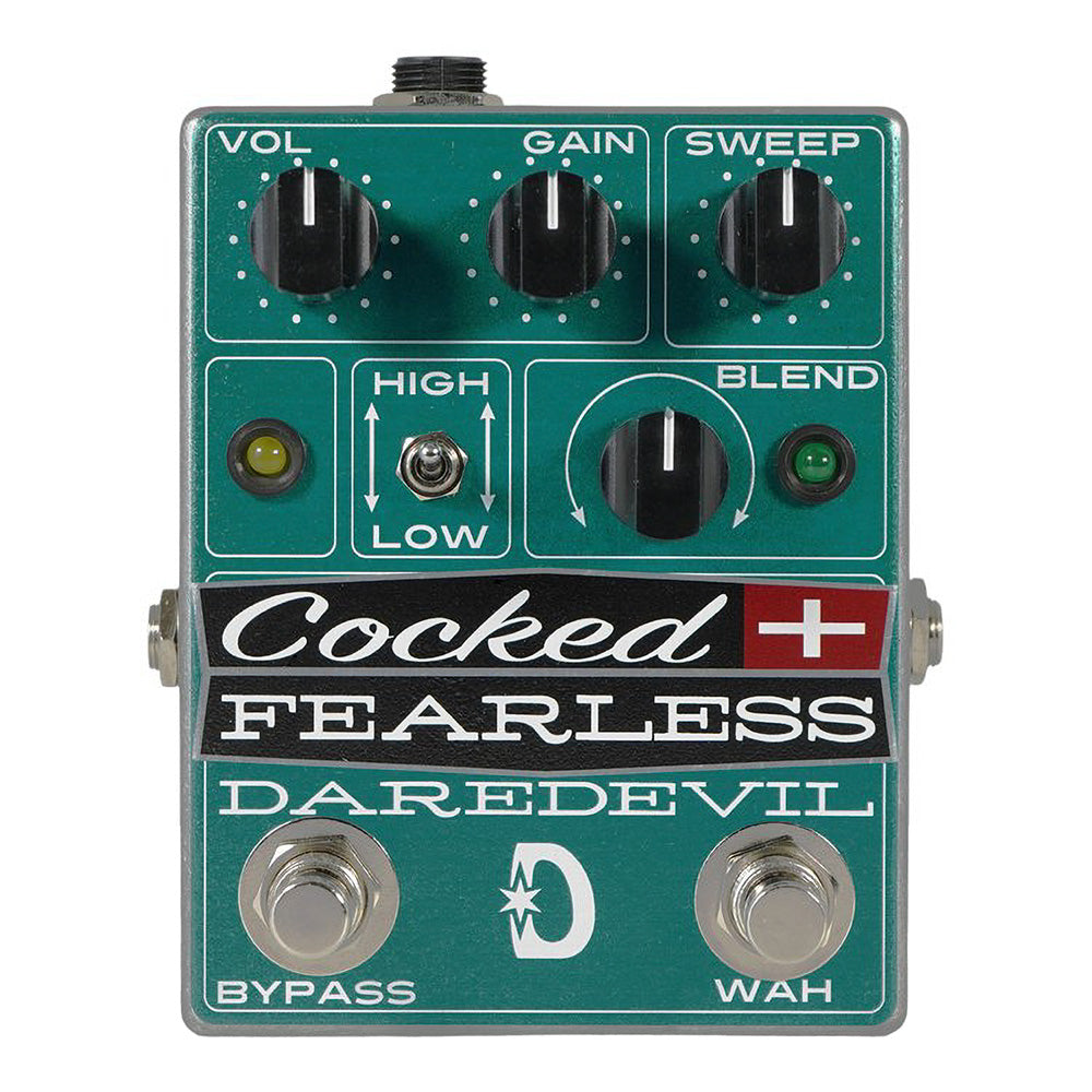 Daredevil Pedals COCKED & FEARLESS - fixed Wah plus Distortion
