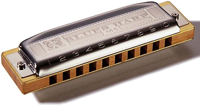 Hohner - Blues Harp MS-Series Harmonica, Key Of D Major