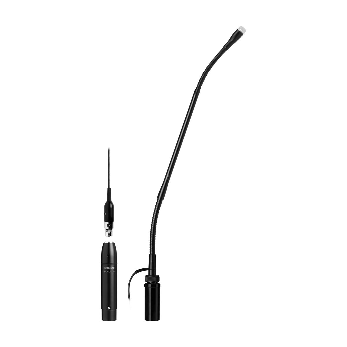 Shure MX412SE/N - 12 Inch Podium Mic Housing Complete with Side Cable Exit - product view 1