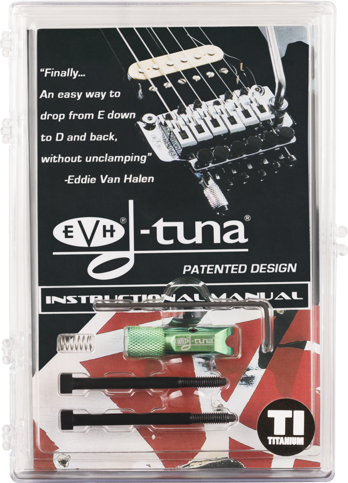 EVH® D-Tuna® Titanium, Green