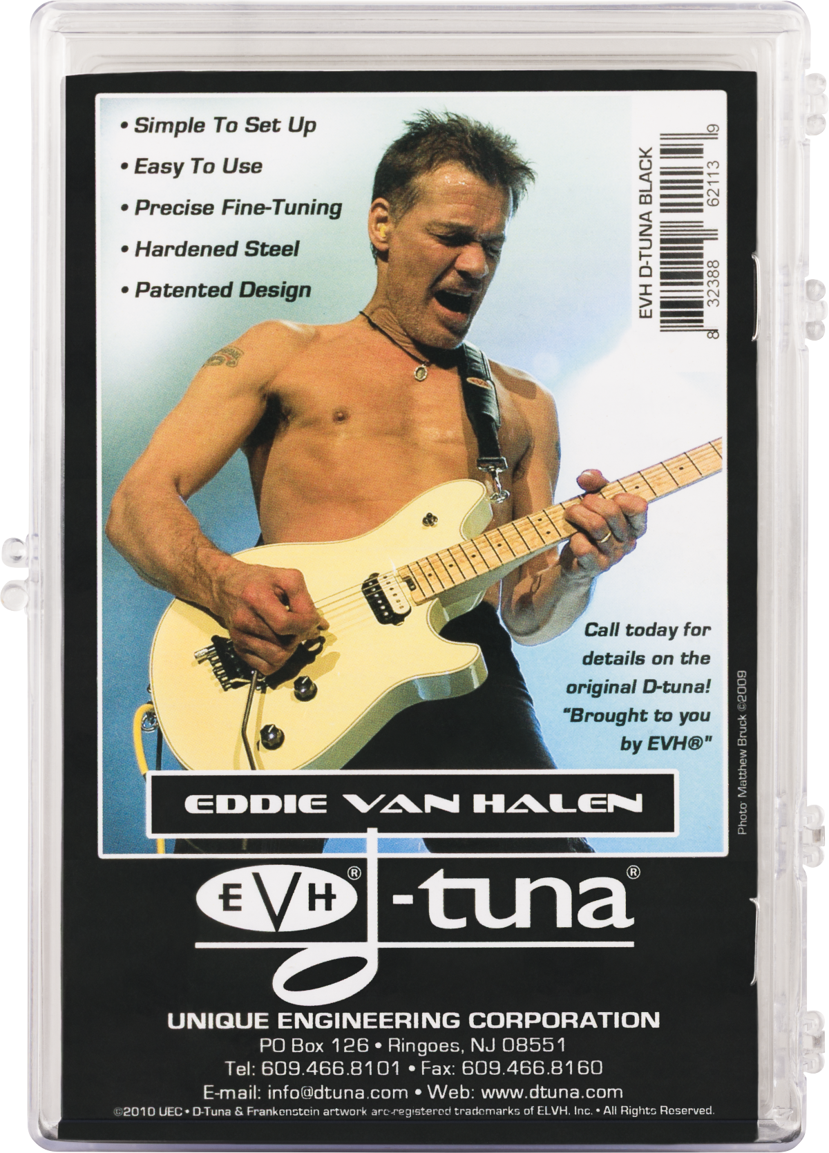 EVH® D-Tuna® Titanium, Black