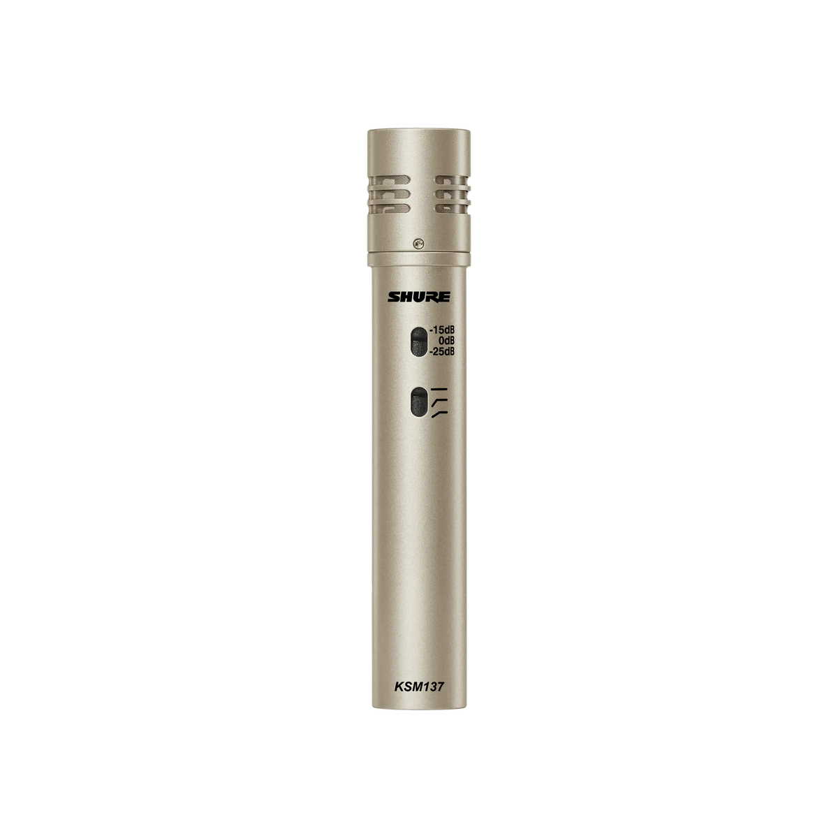 Shure KSM137/SL - Cardioid Condenser Microphone with Windscreen & Case - product view 2