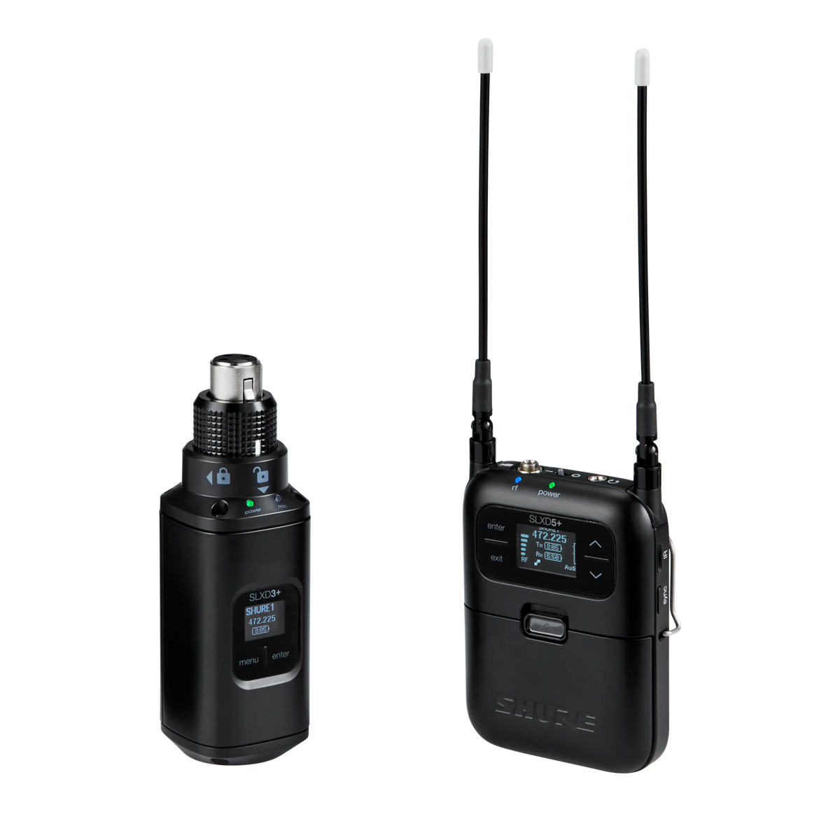 Shure SLXD35+-G57 - Wireless Plug-on System with SLXD3+ & SLXD5+ - product view 1