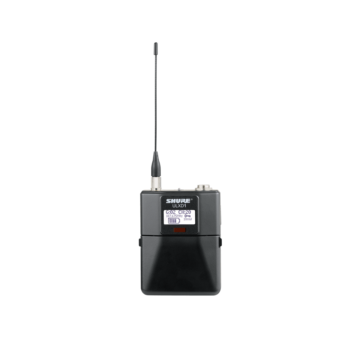 Shure ULXD1-V50 - Wireless Bodypack Transmitter with TA4F Connector -VHF - product view 1