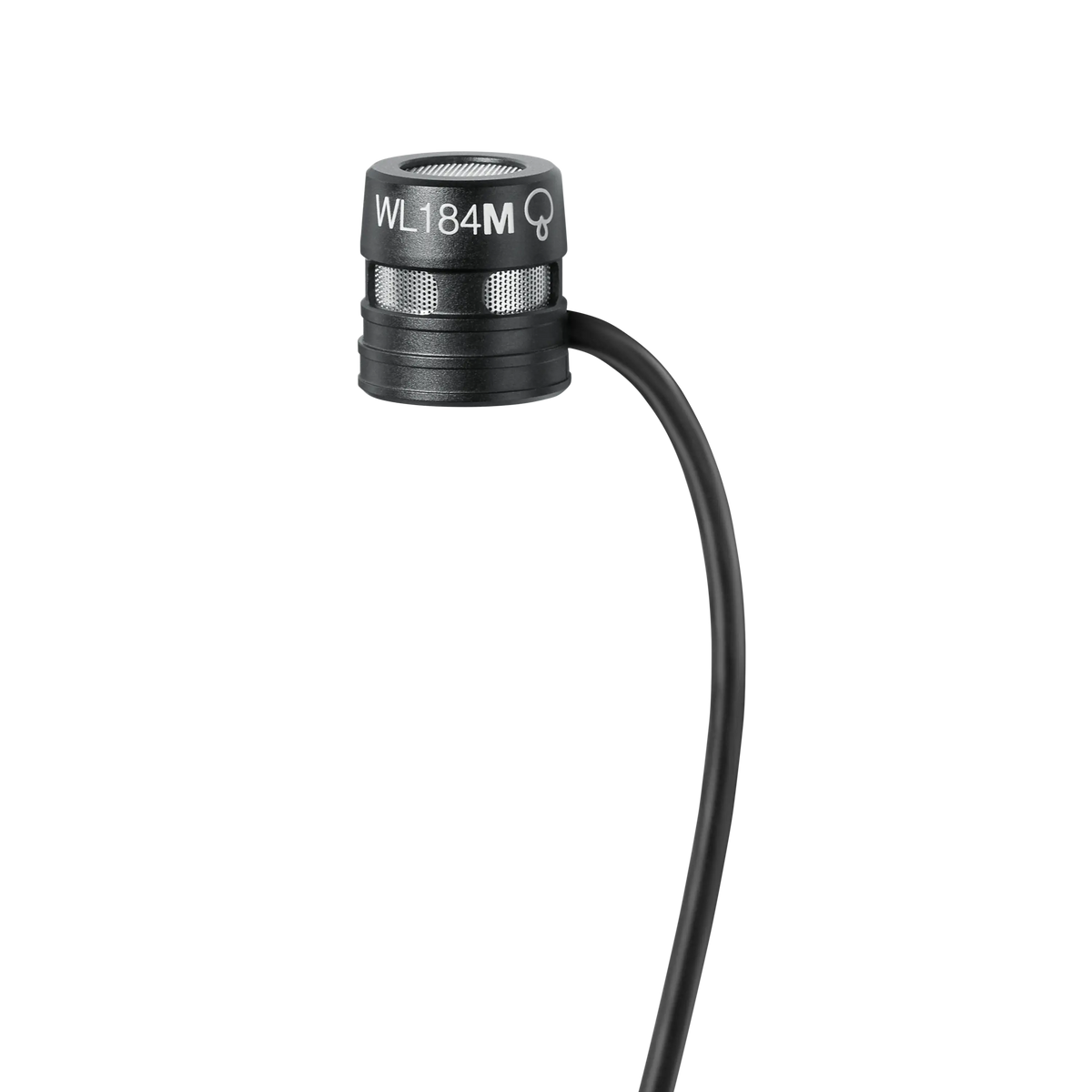 Shure WL184MB/S-LM3 - Lavalier Microphone Supercard Black - LEMO Termination - product view 1