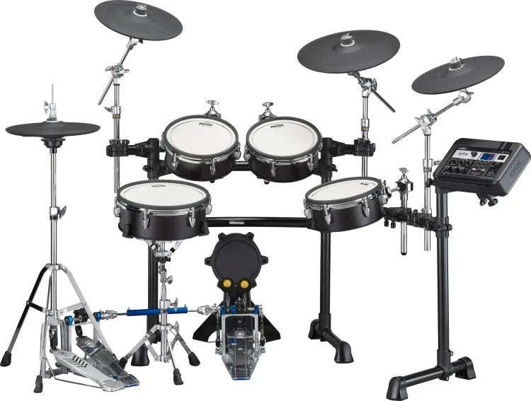 Yamaha DTX8KXBF Electronic Drum Set With TCS Heads (Black Forest)