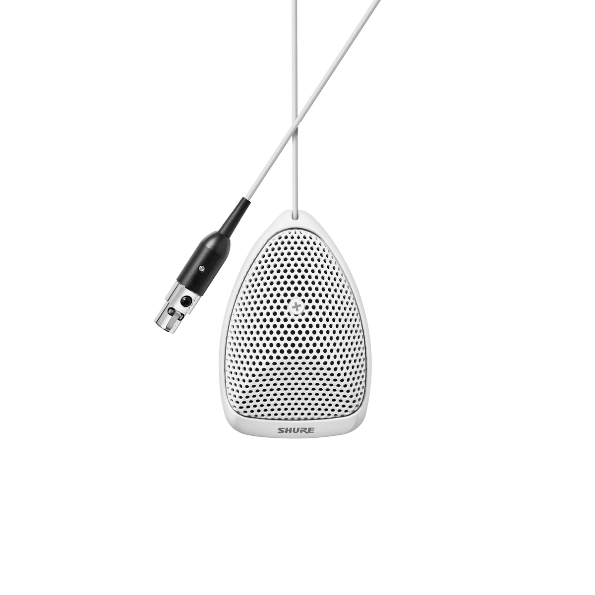 Shure MX391W-A/S - Supercardioid Boundary Mic with In-line Preamp - White - product view 2
