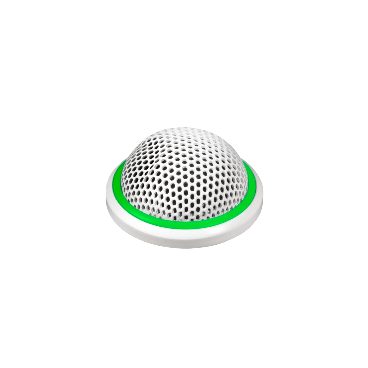 Shure MX395W/C-LED - Cardoid Boundary Mic with Logic & Preamp - White - product view 2