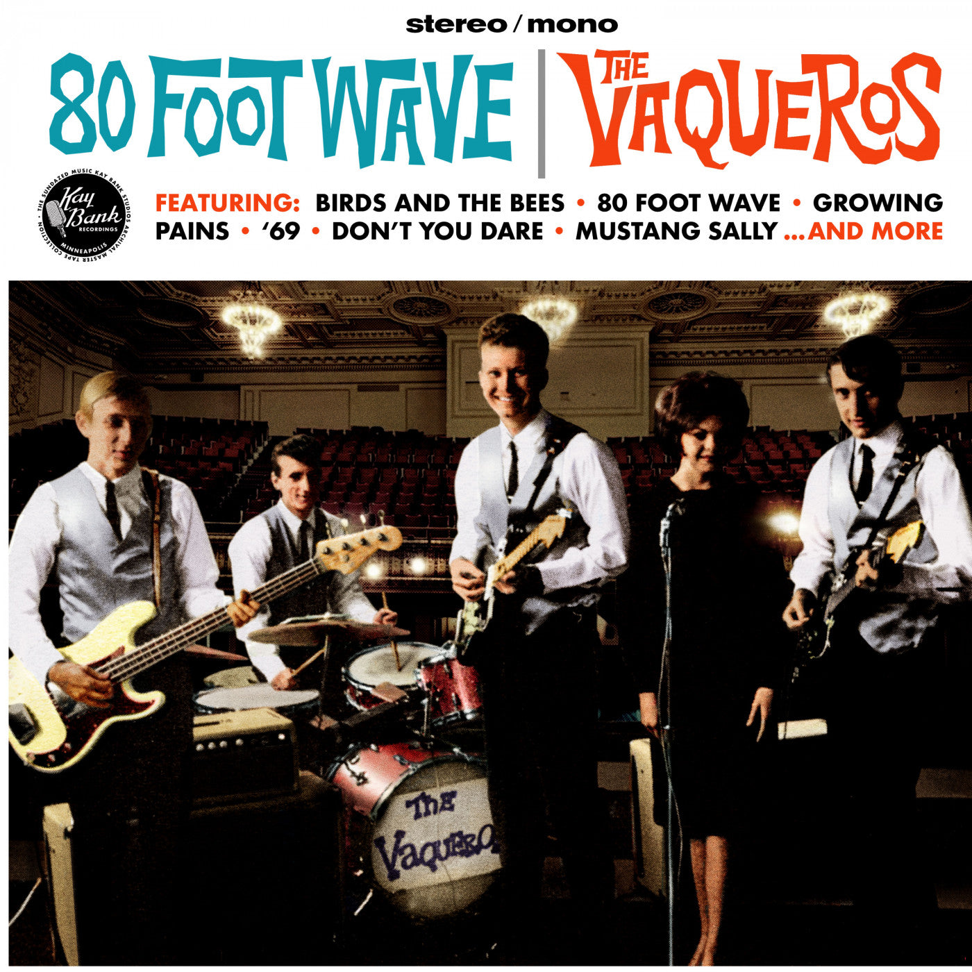 The Vaqueros - 80 Foot Wave LP