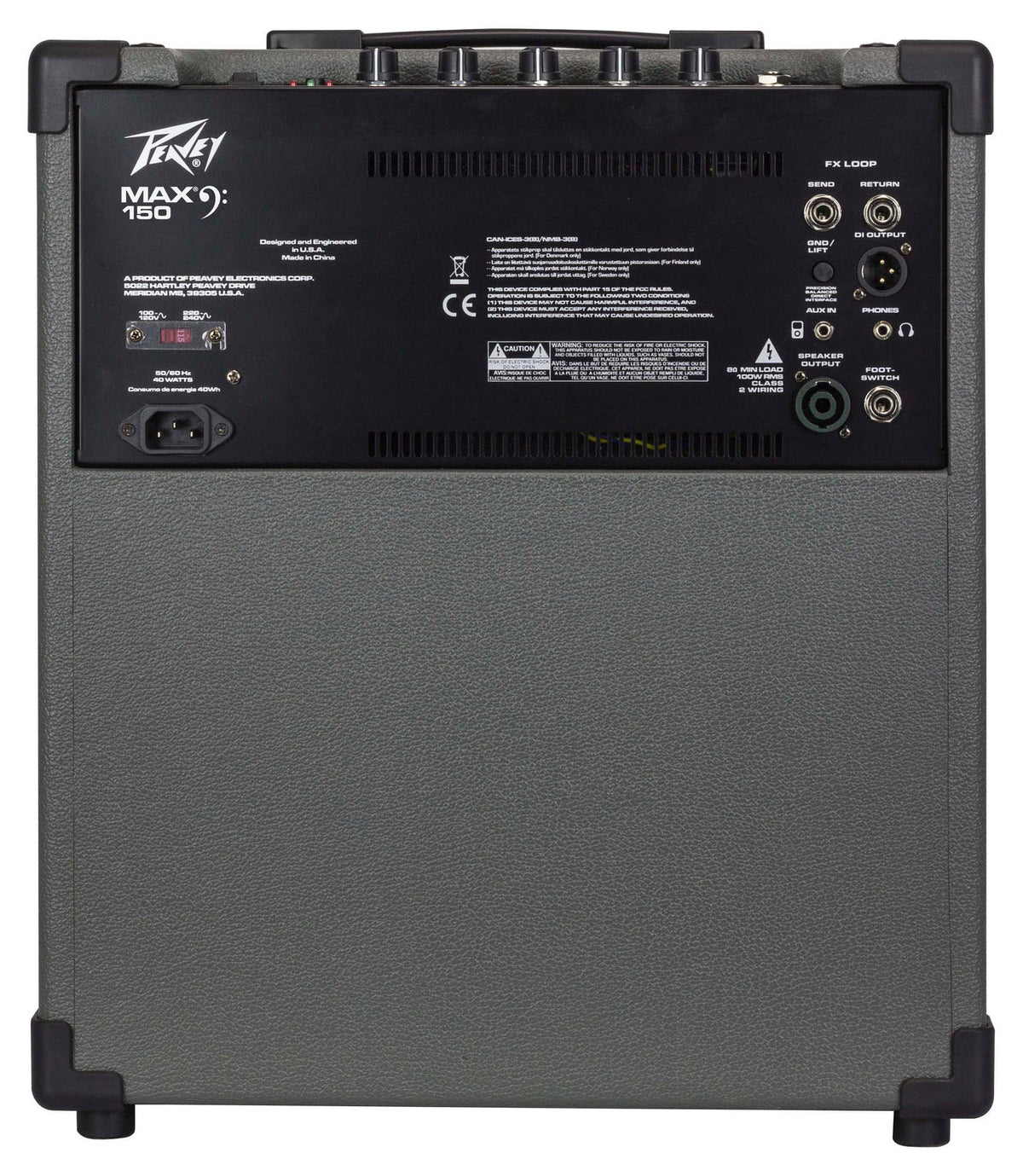 Peavey MAX® 150 150-Watt Bass Amp Combo - additional view