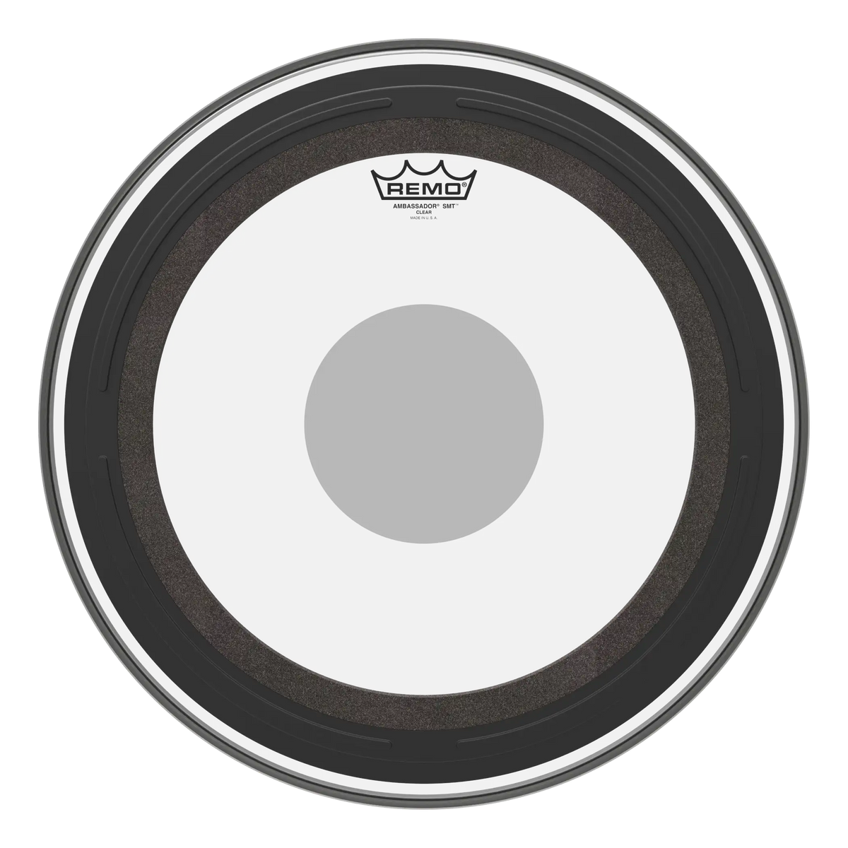 Remo Ambassador SMT Clear Tom Drumhead, 18"