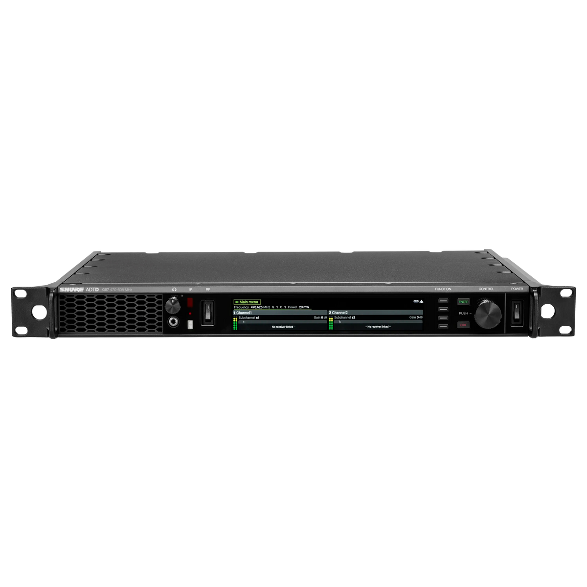 Shure ADTDDC-G57 - Axient Digital PSM Dual Transmitter with DC Input - product view 2