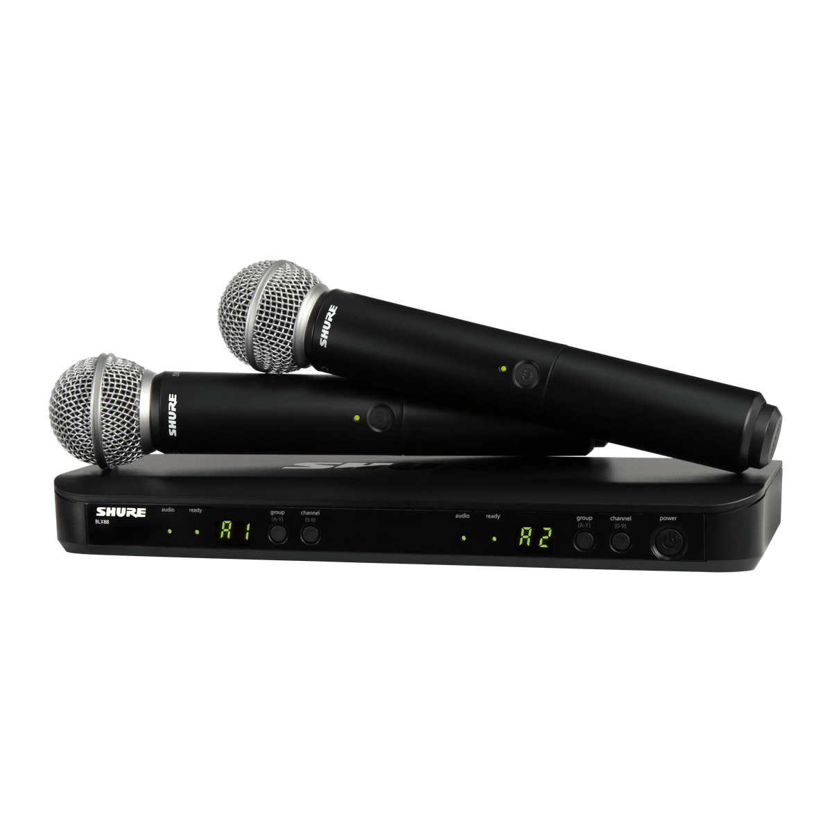 Shure BLX288/SM58-H9 - Dual Diversity System with Two BLX2/SM58 Microphones - product view 1