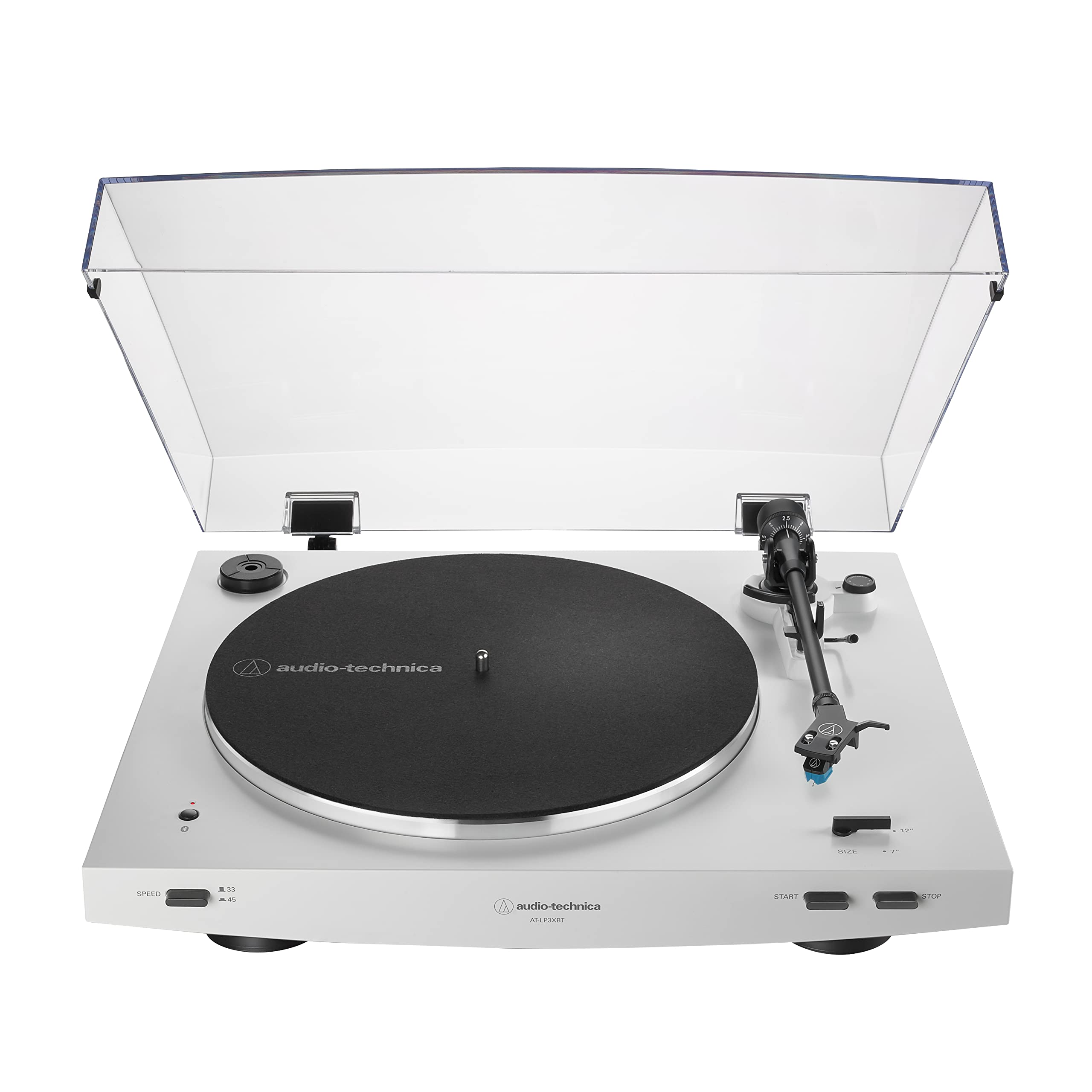 Audio-Technica - Automatic Wireless Turntable AT-LP3XBT, White