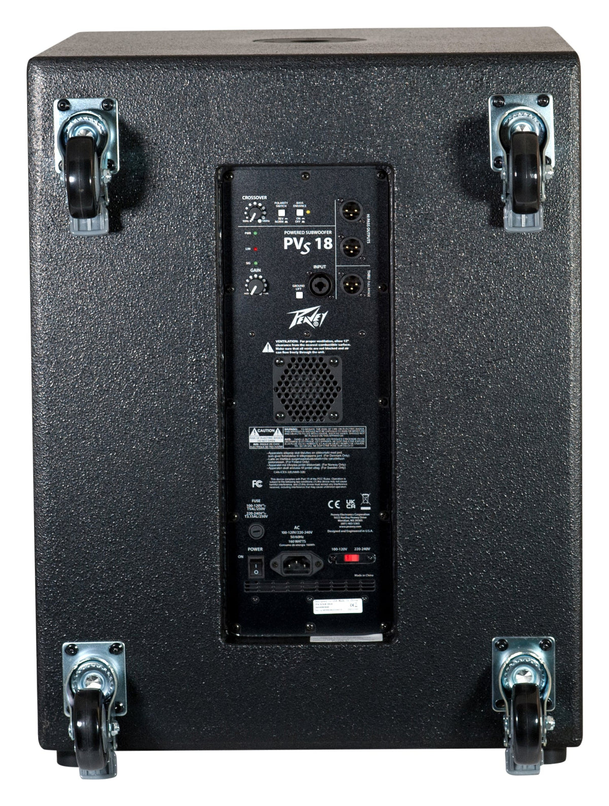 Peavey PVs 18 Vented Powered Bass Subwoofer - additional view