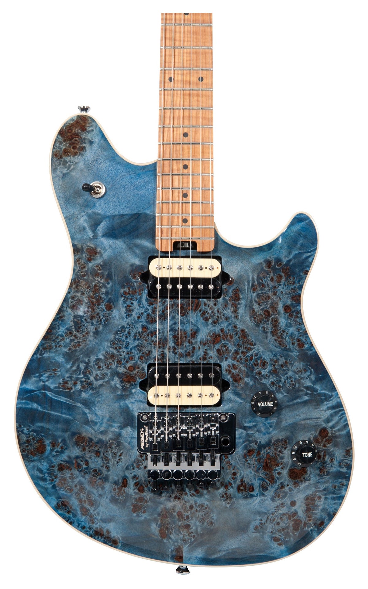 Peavey HP 2® Poplar Burl Transparent Blue Electric Guitar