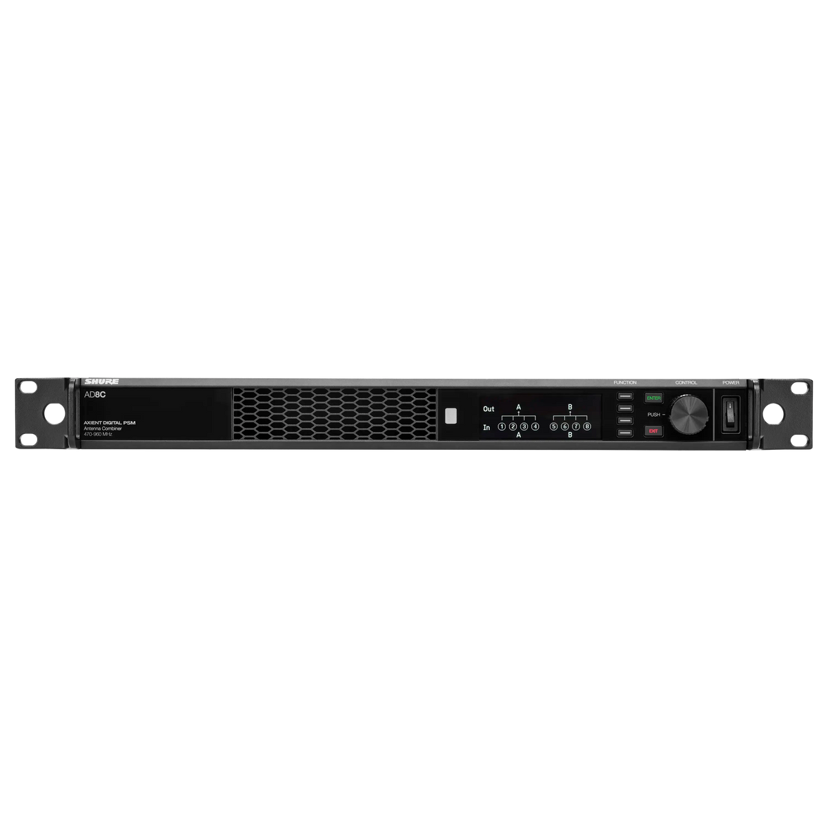 Shure AD8CDC - Axient Digital PSM 8-Port Combiner DC Module - product view 2