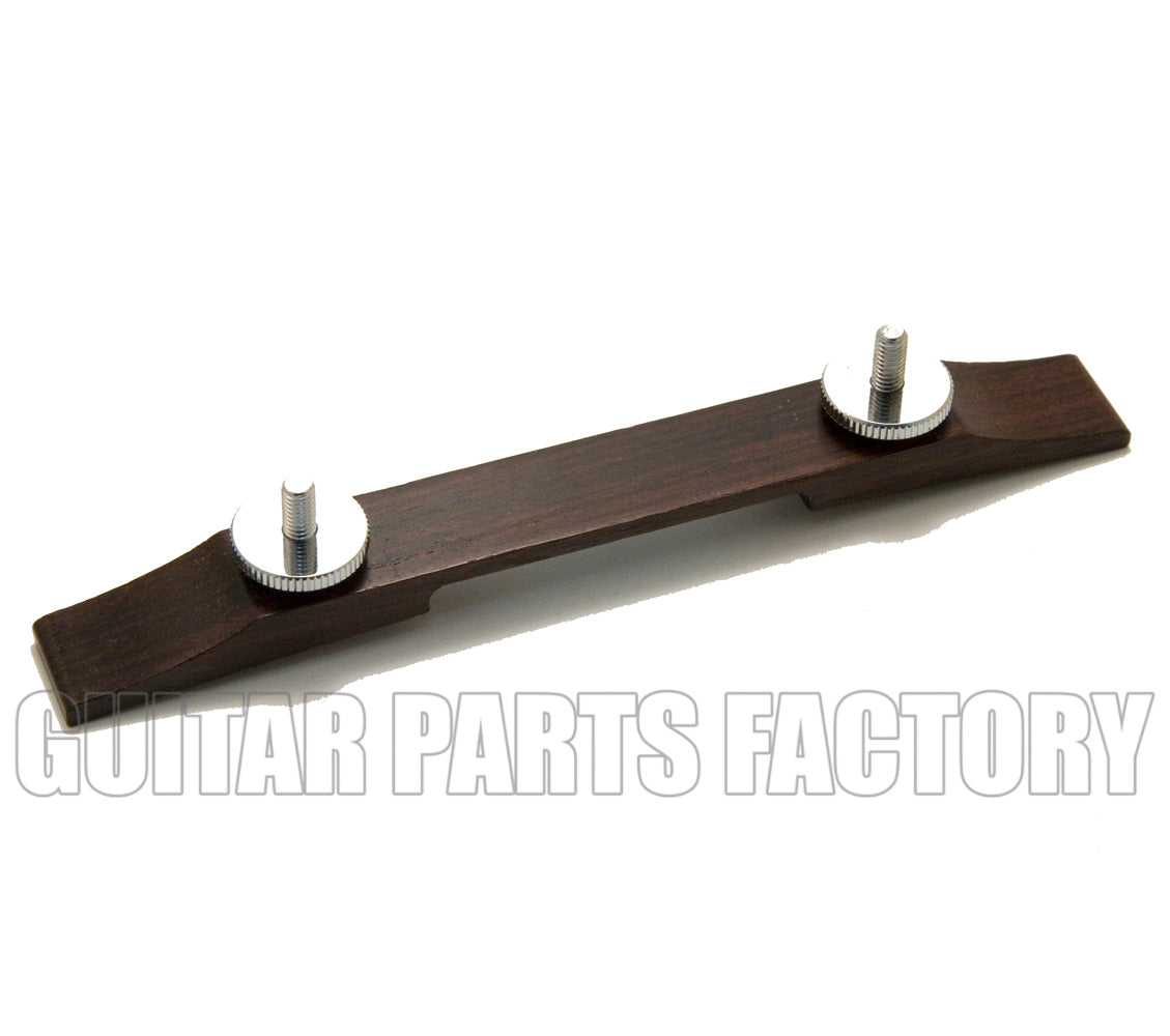 Gretsch Bridge Base, Rosewood 74mm w/15mm Chrome