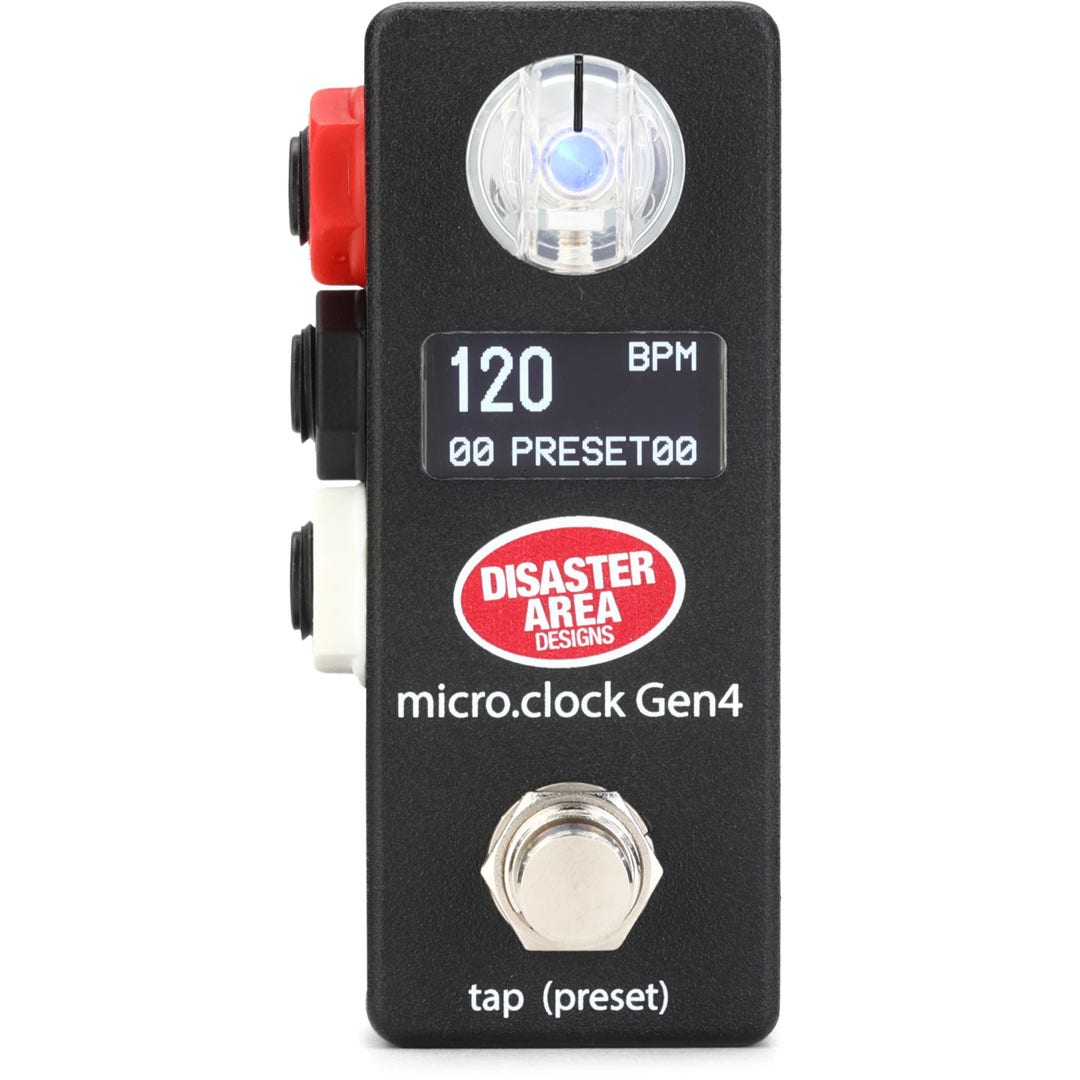 Disaster Area micro.clock Tap Tempo Controller GEN4