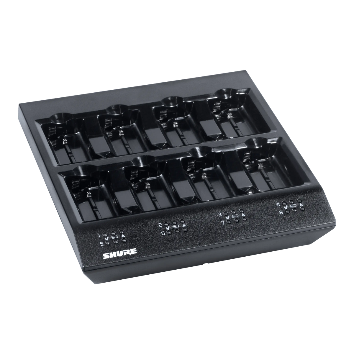 Shure SBC800-US - 8 Bay Battery Charger for SB900A & MXW Transmitters - product view 1