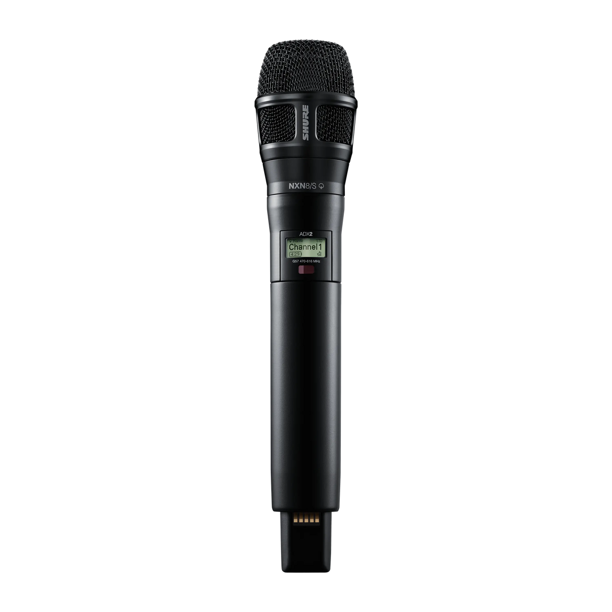 Shure ADX2/N8SB-G57 - Wireless Handheld Transmitter with Nickel N8SB Microphone - product view 1
