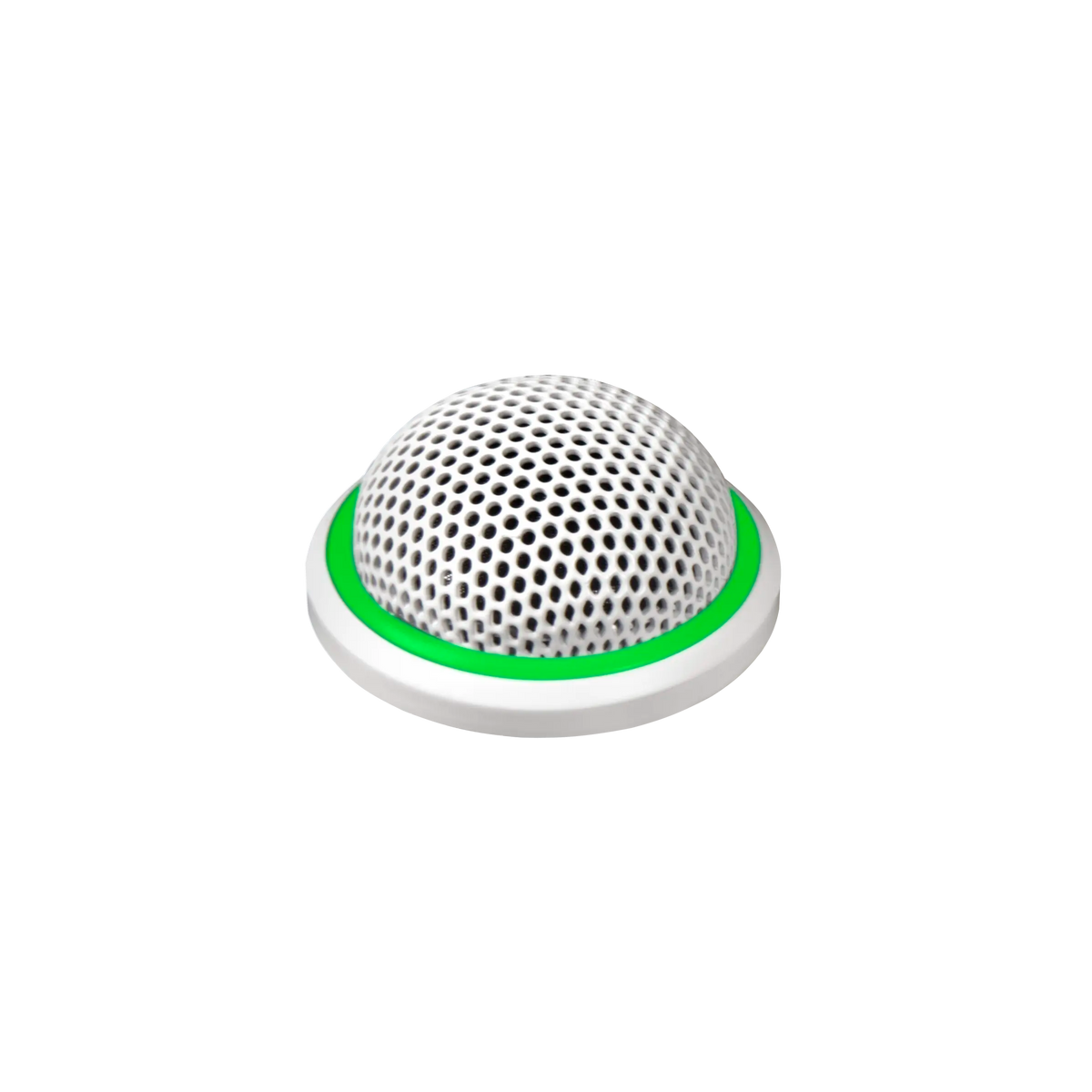 Shure MX395W/O-LED - Omni Boundary Mic with Logic & Preamp - White - product view 1