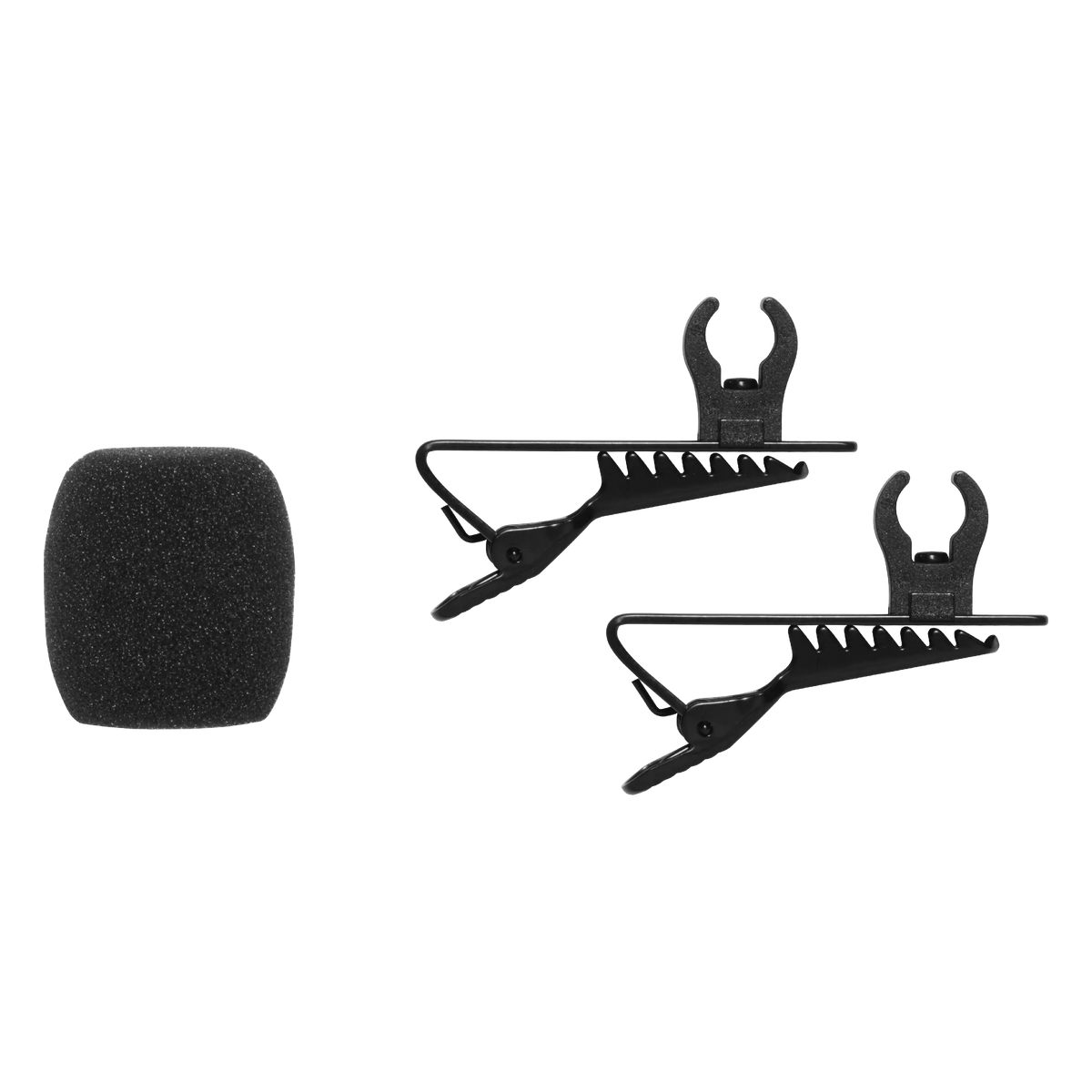 Shure RK376 - Windscreen & Tie Clips for CVL - product view 1