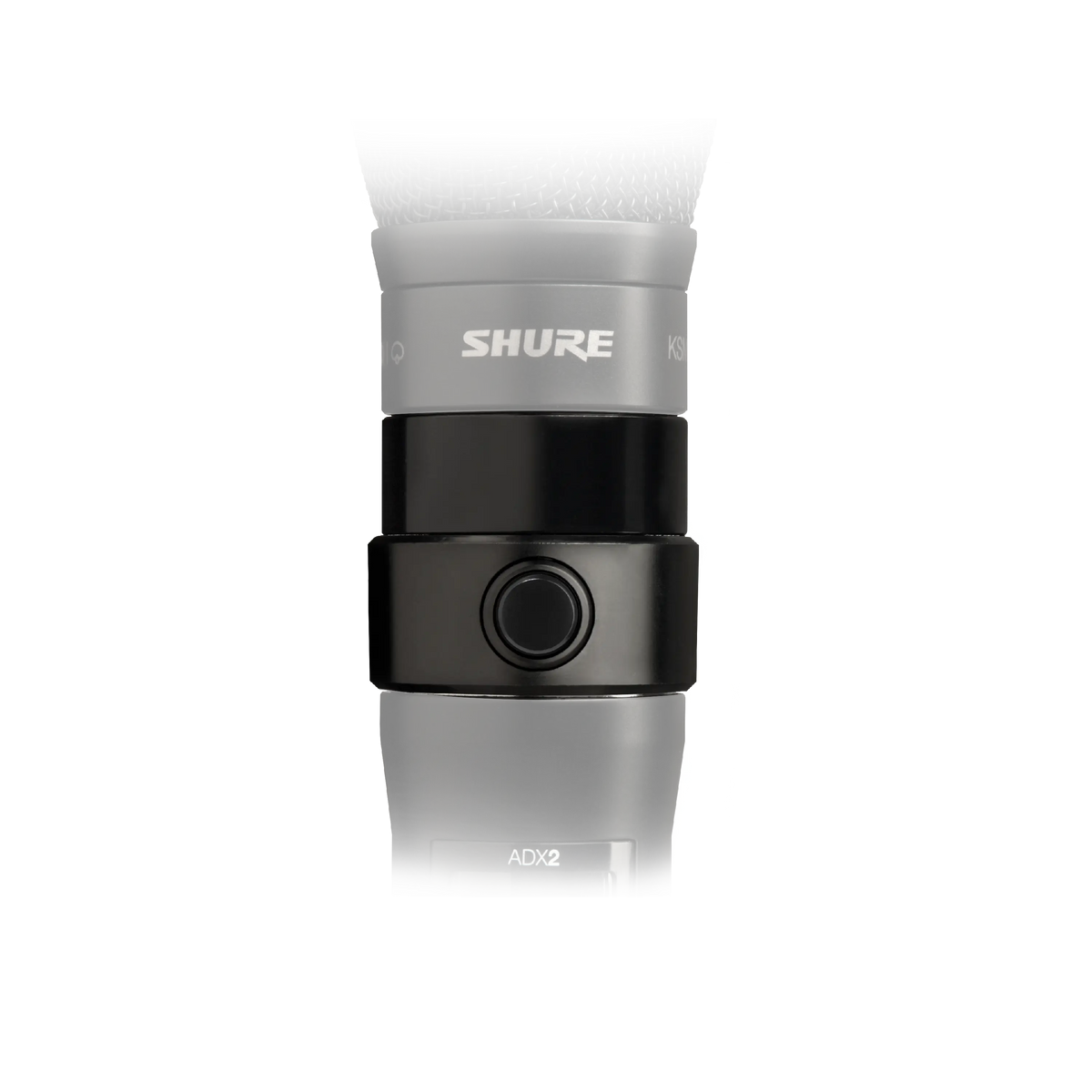 Shure AD651B - Black Modular Talk Switch for ADX2 Transmitters - product view 2