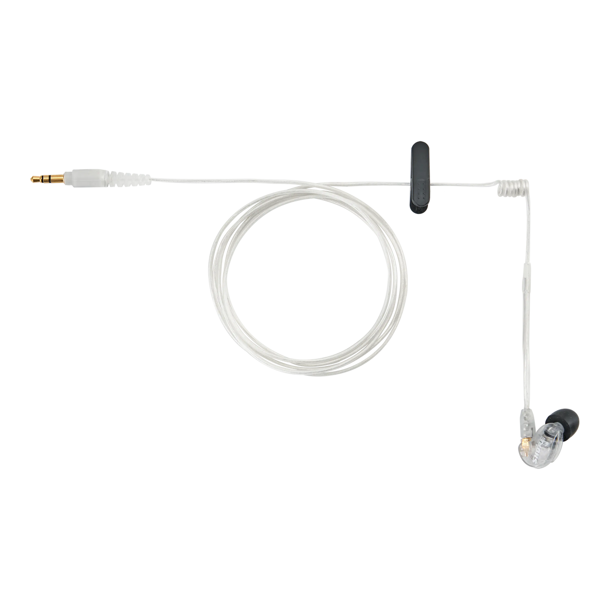 Shure EAC-IFB - Coiled IFB Earphone Cable with Clothing Clip - product view 2