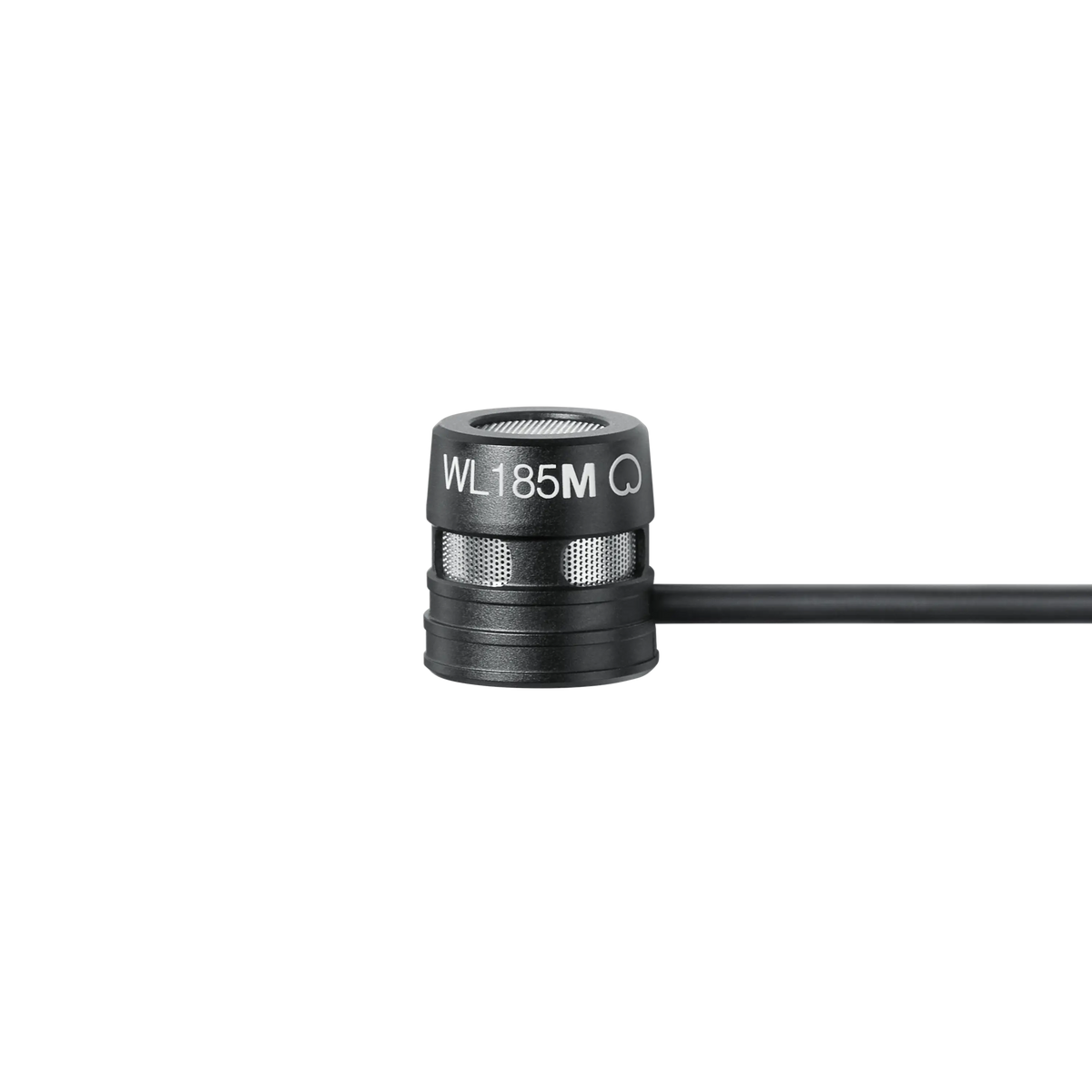 Shure WL185MB/C-TQG - Lavalier Microphone Cardioid Black - TA4F Termination - product view 2