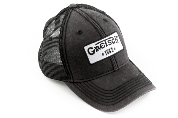 Gretsch® Trucker Hat 1883 Logo- Black
