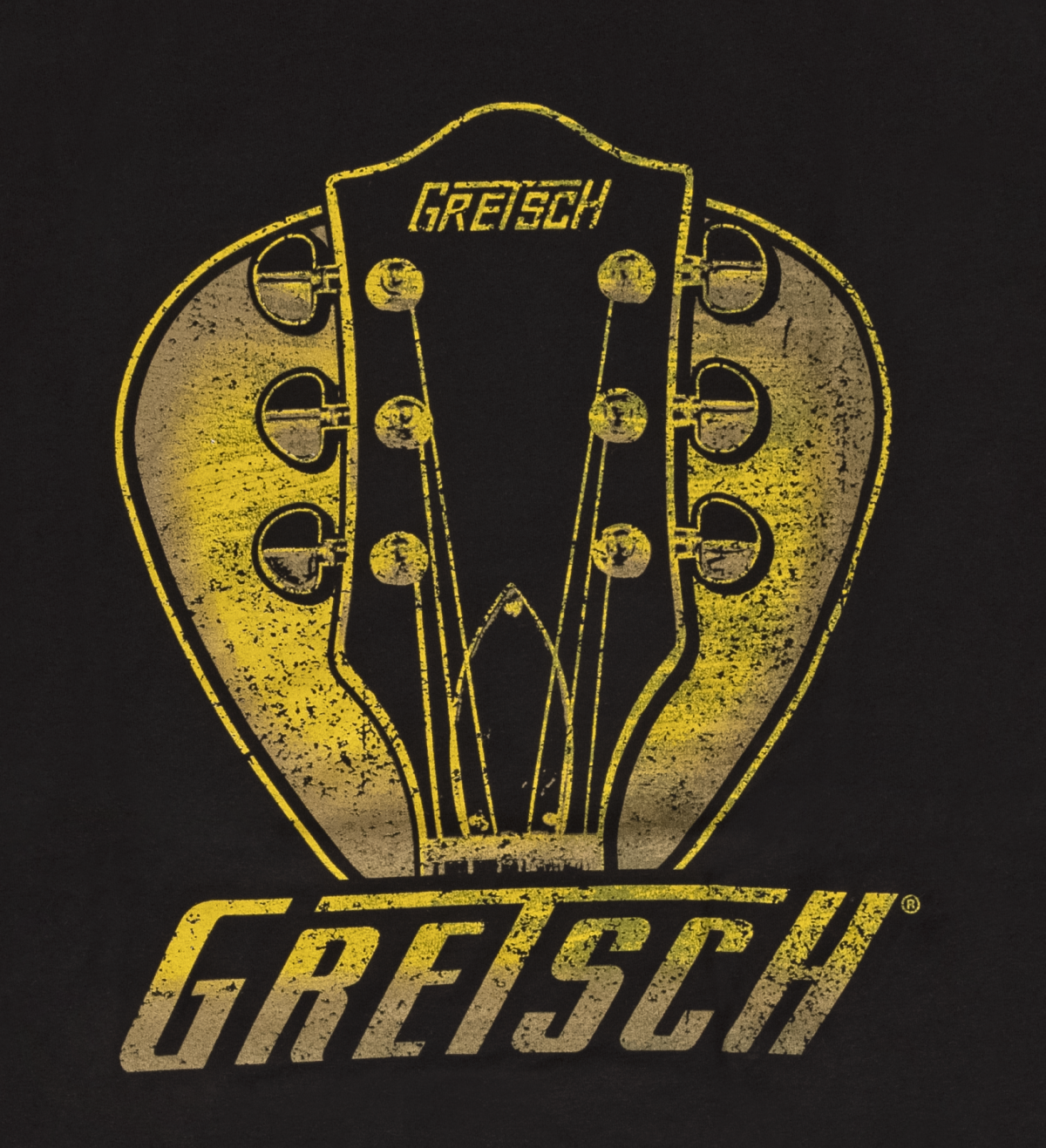 Gretsch® Headstock Pick T-Shirt, Black, Small