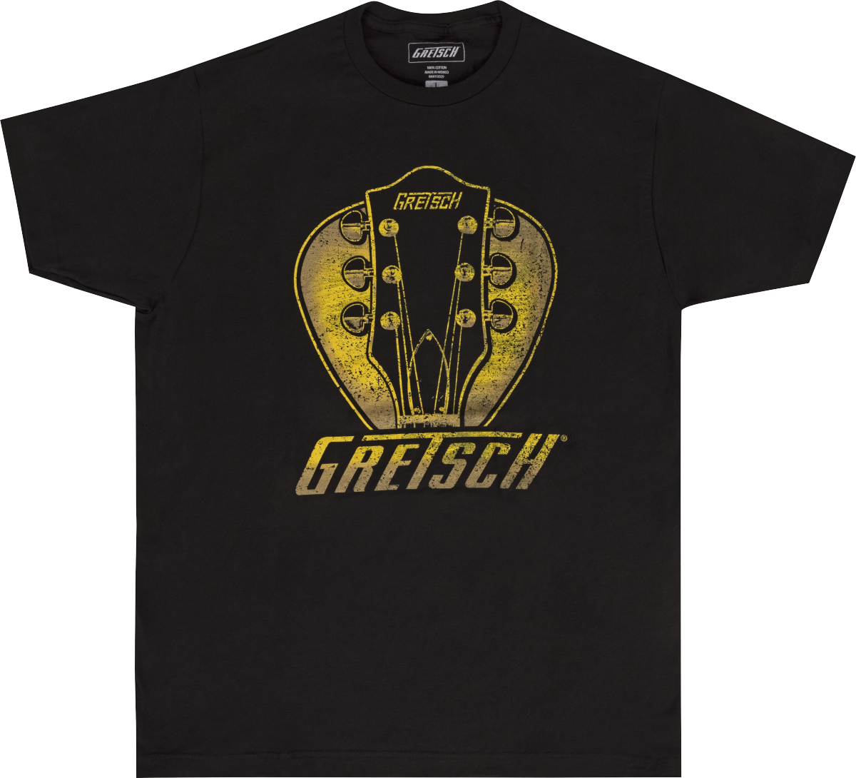 Gretsch® Headstock Pick T-Shirt, Black, Small