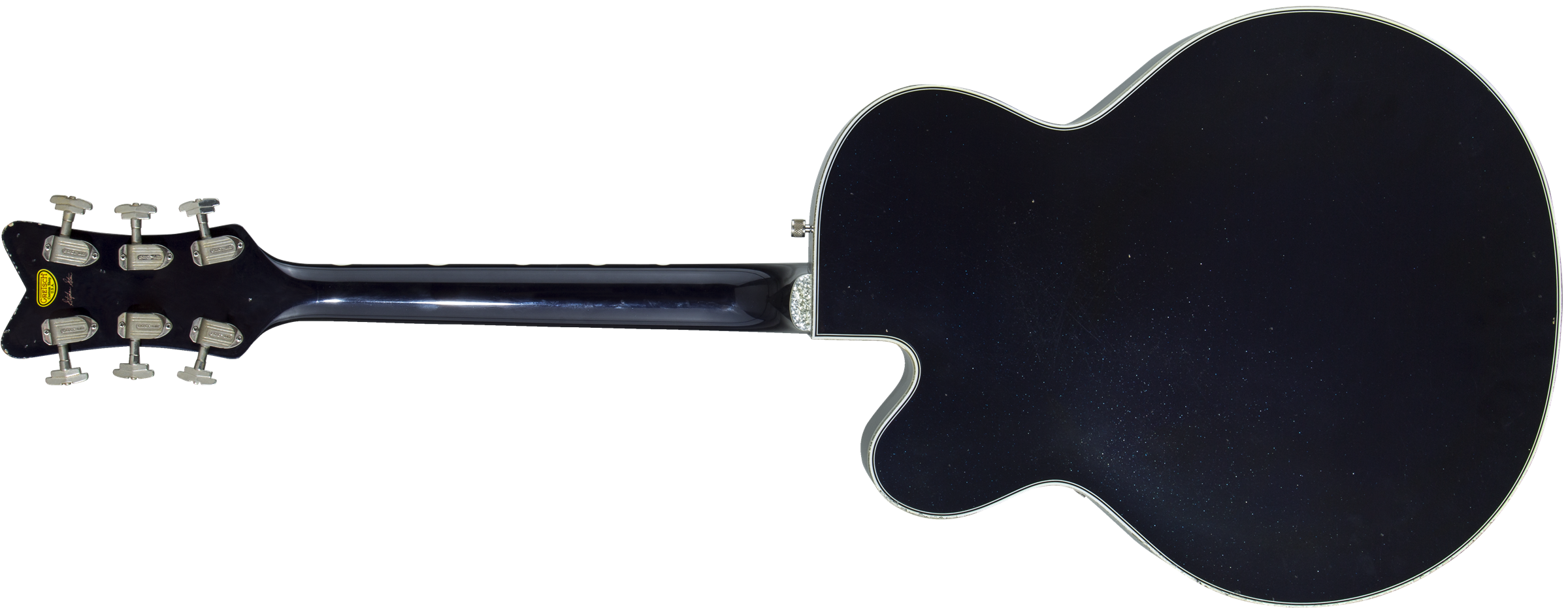 Gretsch G6136T-CSTRR Custom Shop Rich Robinson "Magpie" with Bigsby®, Ebony Fingerboard, Raven's Breast Blue Relic